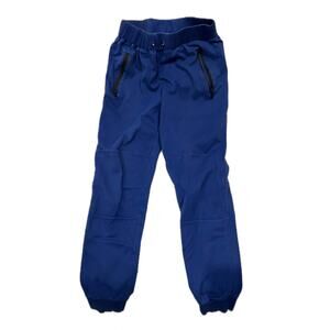 Solid Basics Blue Ankle Cuffed Sweatpants Mens M